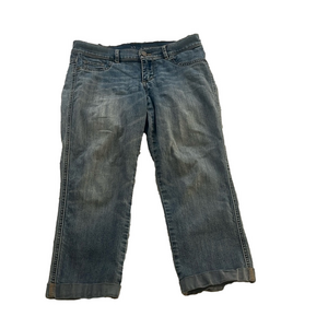 new york and company light wash jean capris